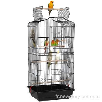 Cages d&#39;oiseaux de perruche ouverte de 41 pouces